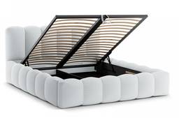 Upholstered Storage Gas Lifting Bed